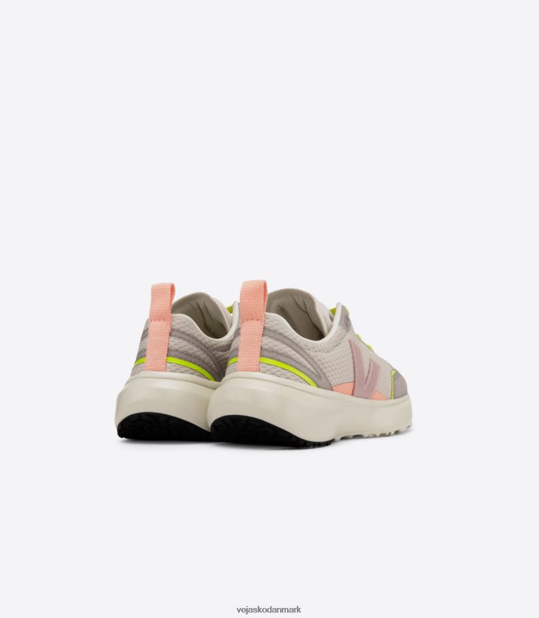 Veja børn kanariefugle elastiske snørebånd alveomesh naturlig babe sko 6882FB388