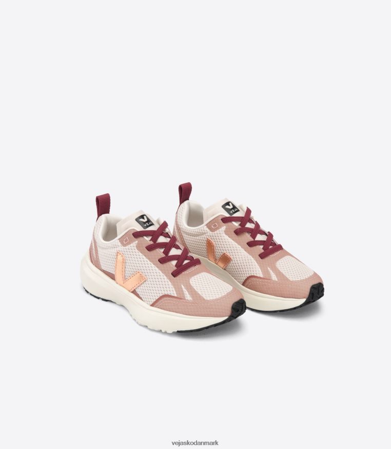 Veja børn kanariefugle elastiske snørebånd alveomesh naturlig venus sko 6882FB385