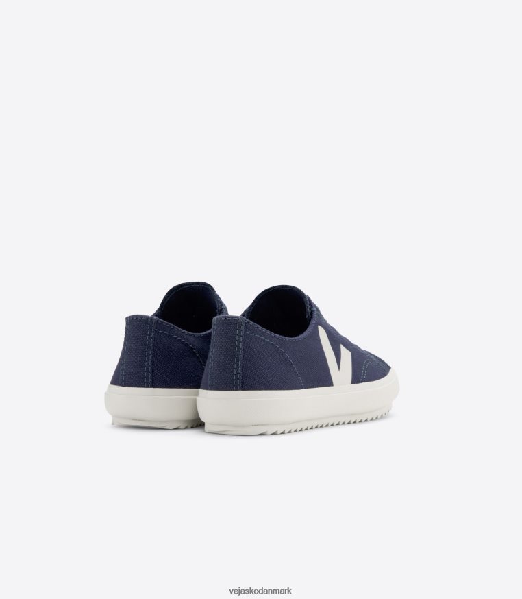 Veja børn flip elastiske snørebånd canvas marine pierre sko 6882FB392