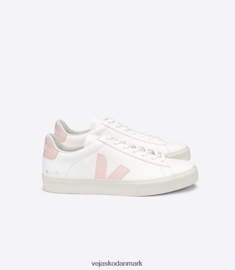 Veja Kvinder campo kromfri læder hvid kronblad sko 6882FB226