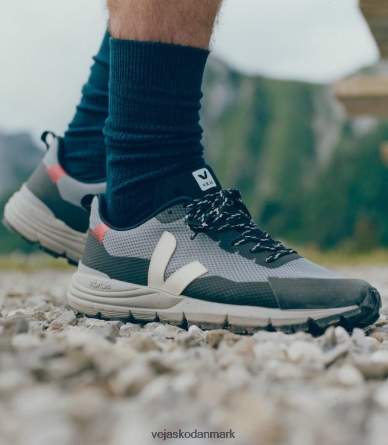 Veja Kvinder dekkan alveomesh beton pierre orange fluo sko 6882FB255