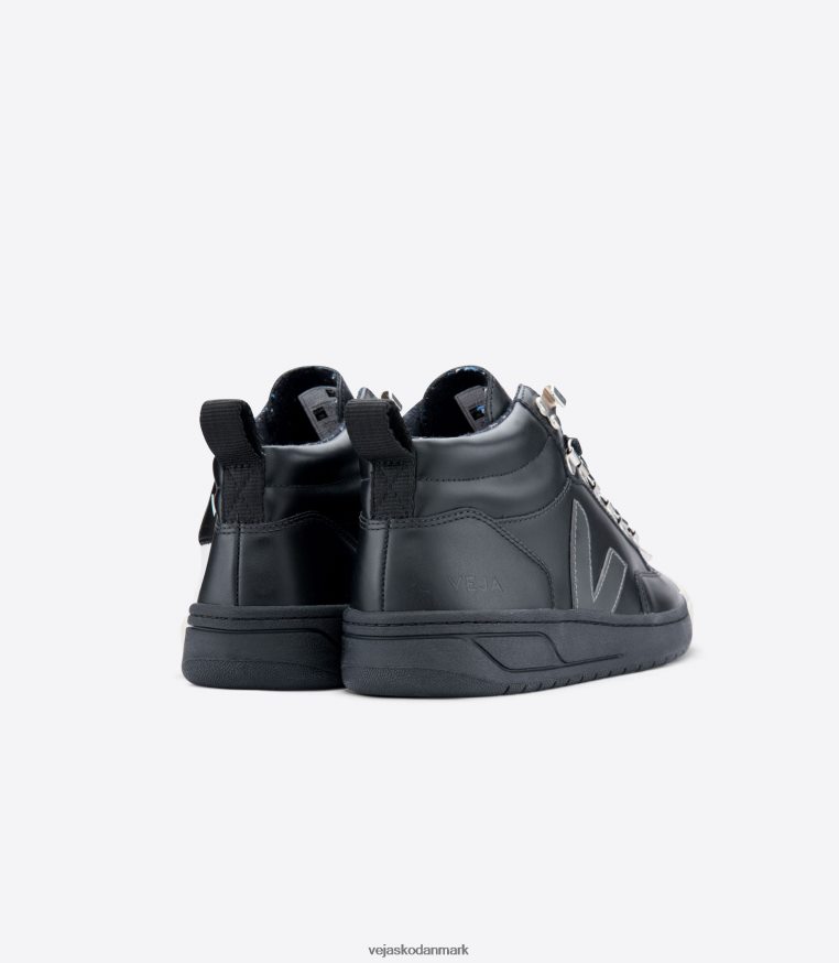 Veja Kvinder roraima læder sort grafit sort sål sko 6882FB253