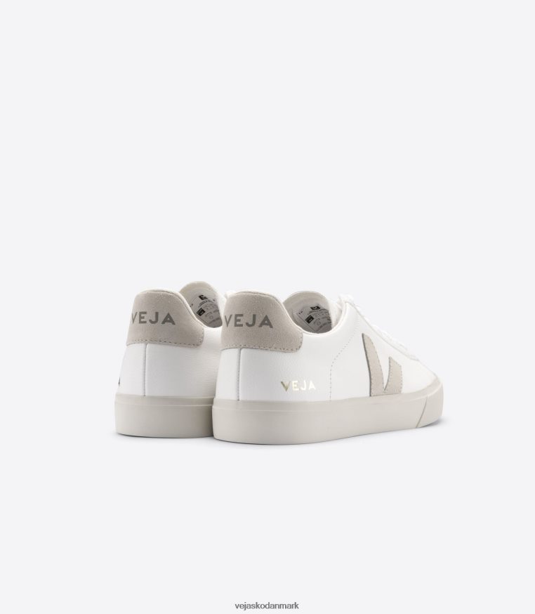 Veja Mænd campo kromfri læder hvid natur sko 6882FB8