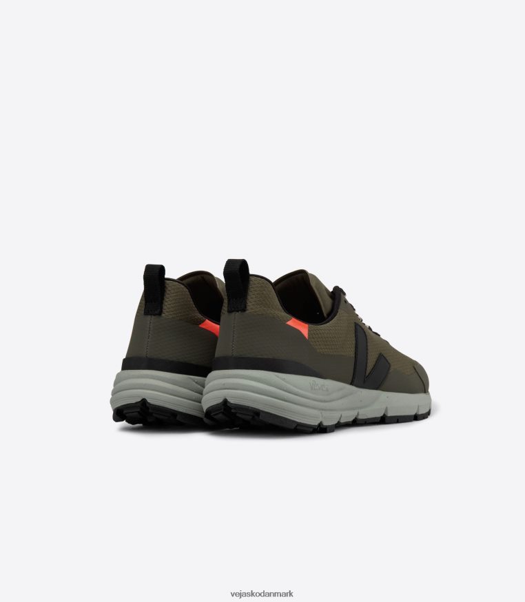 Veja Mænd dekkan alveomesh kaki sort sko 6882FB131