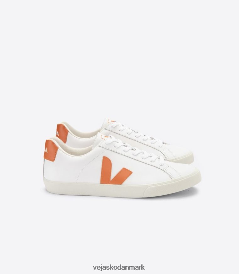 Veja Mænd esplar læder hvidt græskar sko 6882FB93