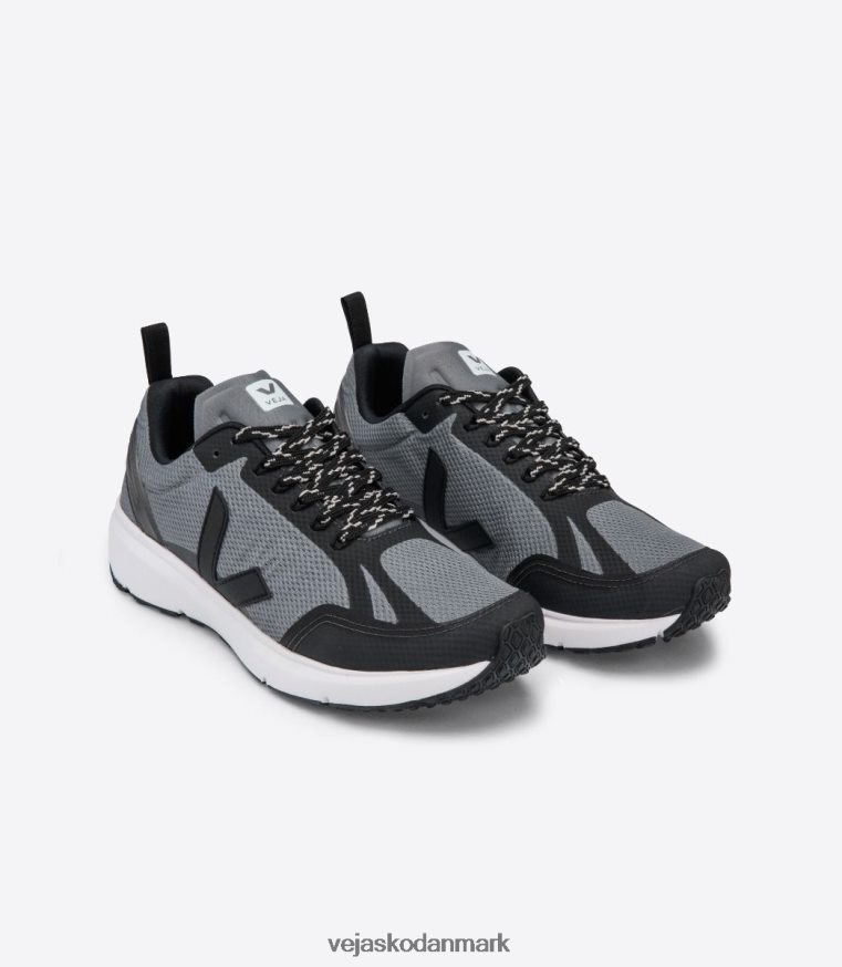 Veja Mænd condor 2 alveomesh beton sort sko 6882FB200