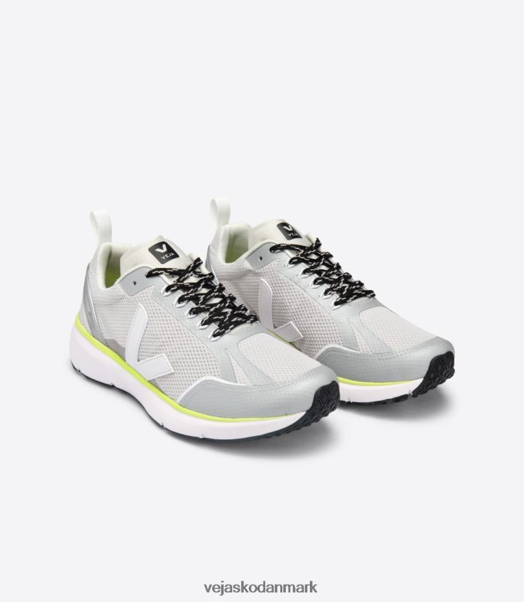 Veja Mænd condor 2 alveomesh lysegrå sølv sko 6882FB194
