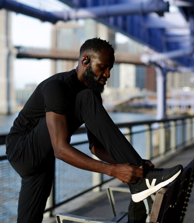 Veja Mænd condor 2 alveomesh sort hvid sko 6882FB193