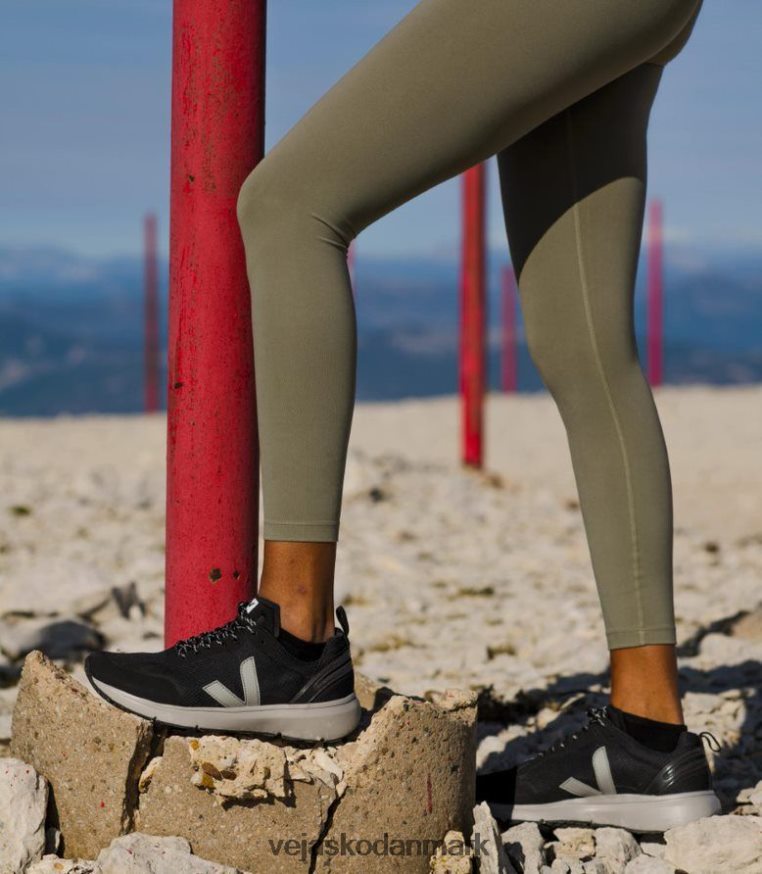 Veja Mænd condor 2 alveomesh sort oxford grå sål sko 6882FB198