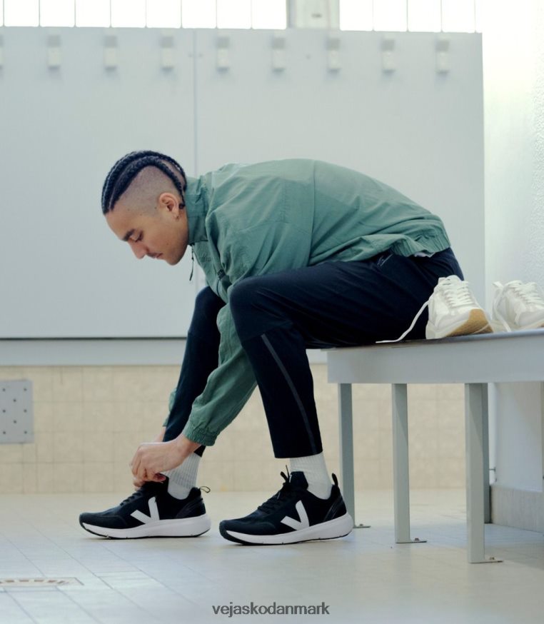 Veja Mænd condor 2 alveomesh sort pierre sko 6882FB187