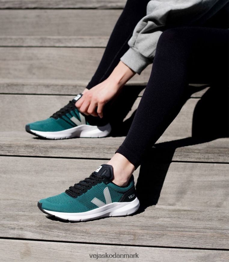 Veja Mænd marlin lt v-strikket brittany oxford grå sko 6882FB208