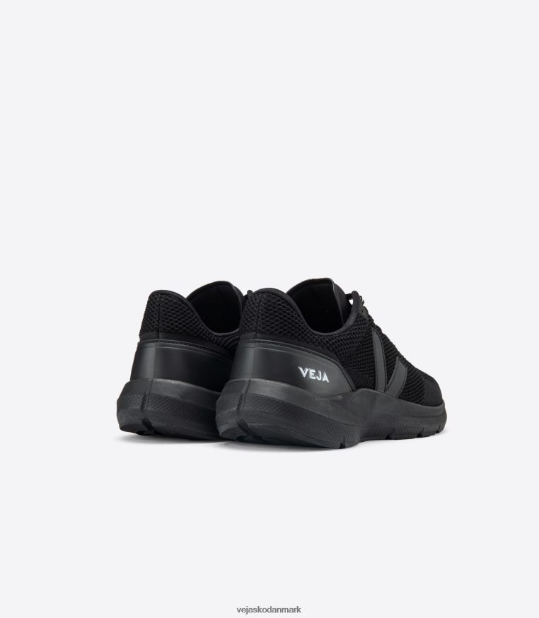 Veja Mænd marlin v-strik hel sort sko 6882FB203