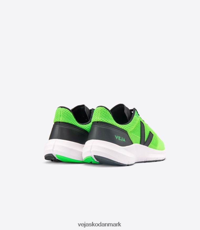 Veja Mænd marlin v-strik vert fluo sort sko 6882FB206