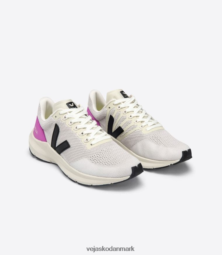 Veja Mænd marlin v-strikket kridtsort ultraviolet sko 6882FB211