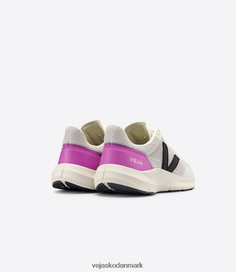 Veja Mænd marlin v-strikket kridtsort ultraviolet sko 6882FB211