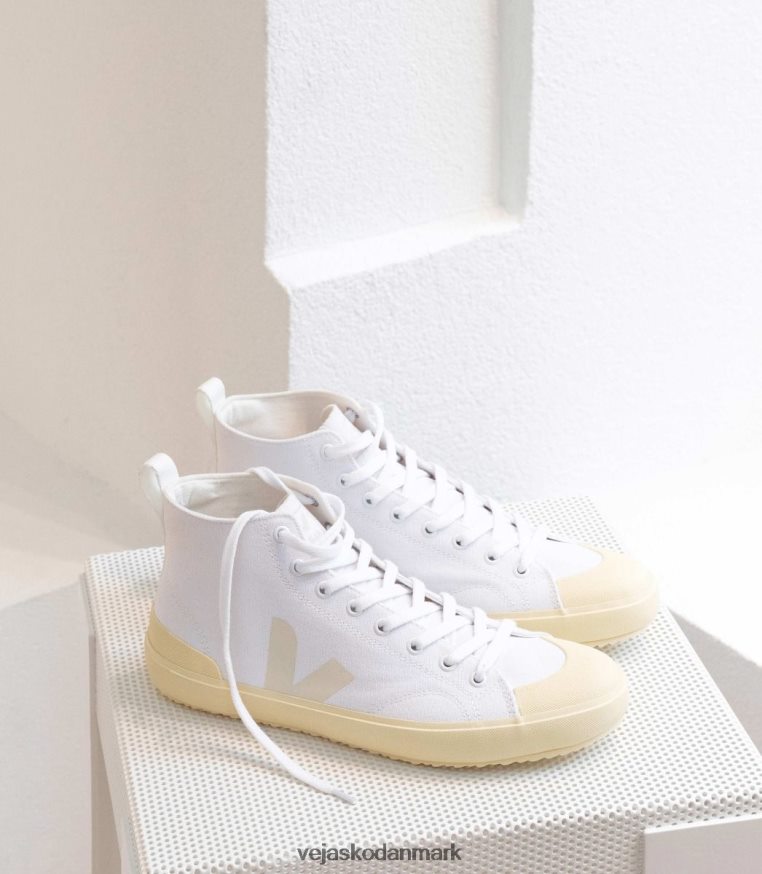 Veja Mænd nova ht canvas hvid smørsål sko 6882FB159