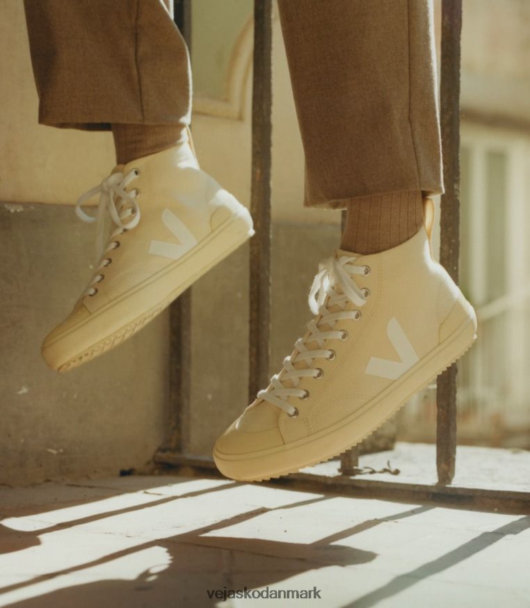 Veja Mænd nova ht canvas smør hvid smørsål sko 6882FB162