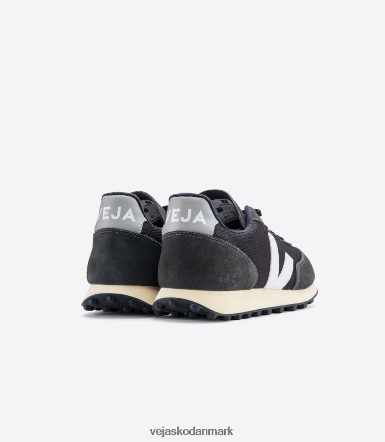 Veja Mænd rio branco alveomesh sort hvid oxford grå sko 6882FB94
