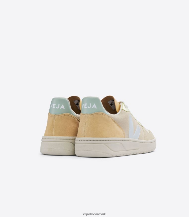 Veja Mænd v-10 ruskind sable menthol multico sko 6882FB54