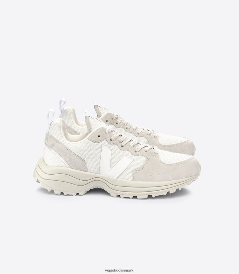 Veja Mænd venturi hexamesh grus hvid sko 6882FB163