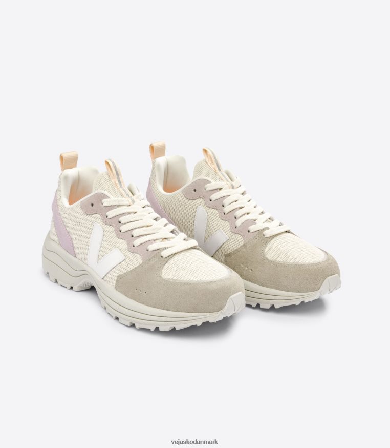 Veja Mænd venturi j-mesh juta hvid multico sko 6882FB175